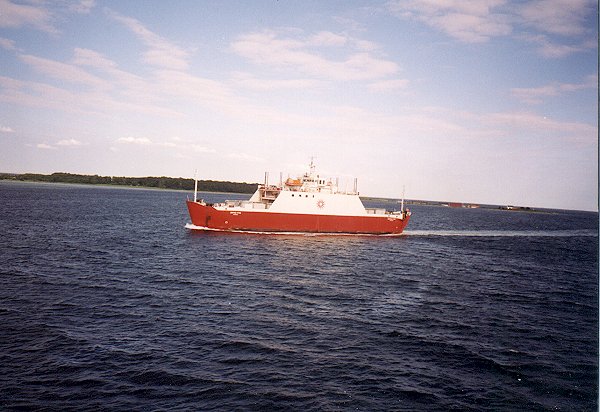 M/F Difko Fyn p Nyborg Fjord den 14.-06.-1998